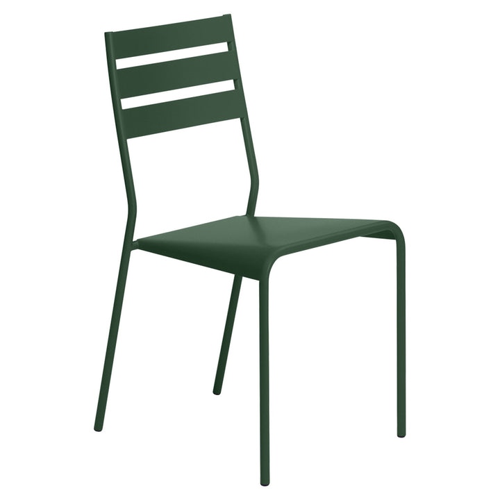 Facto Chair - Set of 2 - Fermob - Outdoor Furniture - Cedar Green - HORNE