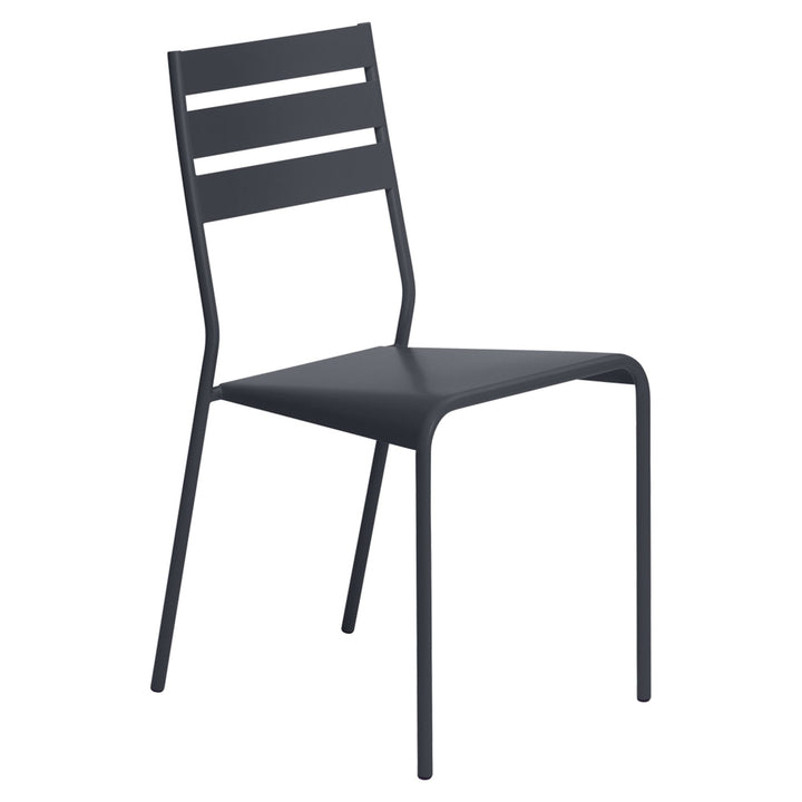 Facto Chair - Set of 2 - Fermob - Outdoor Furniture - Anthracite - HORNE
