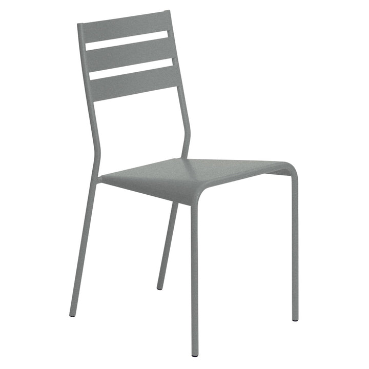 Facto Chair - Set of 2 - Fermob - Outdoor Furniture - Lapilli Grey - HORNE