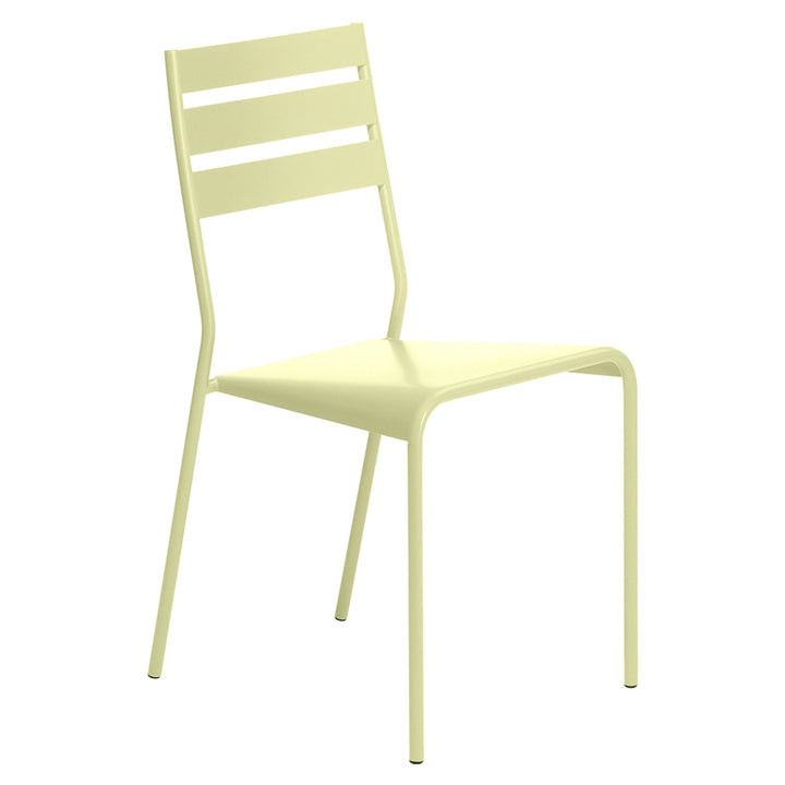 Facto Chair - Set of 2 - Fermob - Outdoor Furniture - Frosted Lemon - HORNE