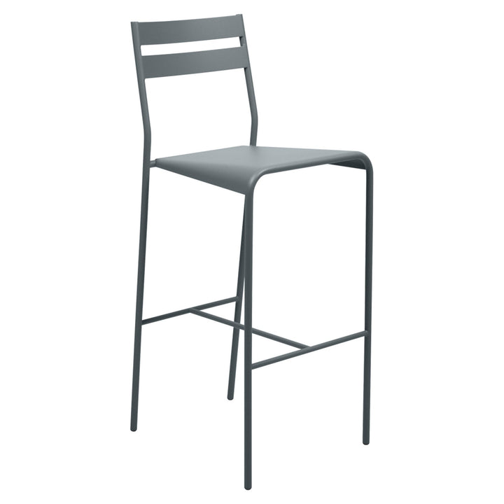 Facto High Stool - Fermob - Outdoor Furniture - Storm Grey - HORNE