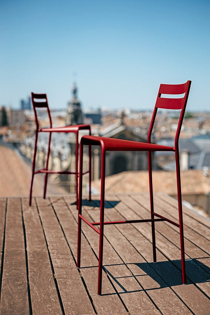 Facto High Stool - Fermob - Outdoor Furniture - Willow Green - HORNE