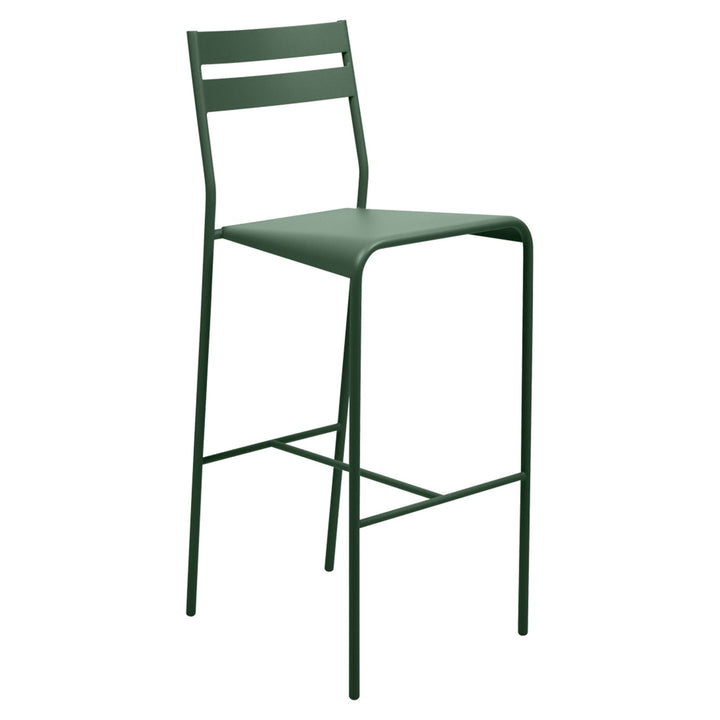 Facto High Stool - Fermob - Outdoor Furniture - Cedar Green - HORNE