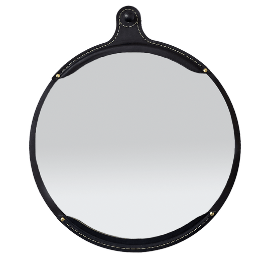 Fairmount Mirror - Round - Lostine - Mirrors - Black - HORNE