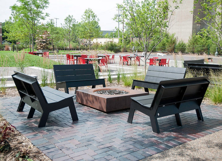 Fire Bench - Loll Designs - Outdoor Furniture - Cloud White - HORNE
