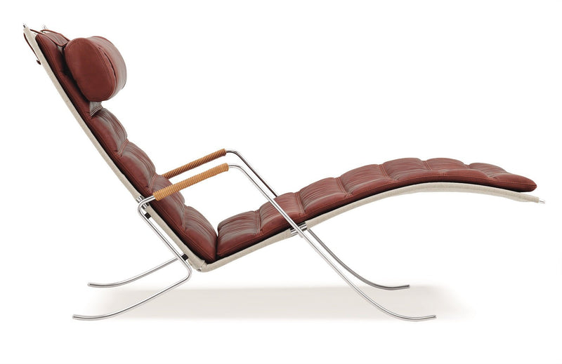 FK 87 Grasshopper Lounge Chair - Lange Production - Chairs - Black - Natural - HORNE