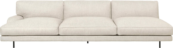 Flaneur 3 - Seater Module - Right Armrest - Gubi - Sofas - Antique Brass - Gabriel Tempt - 60152 - HORNE