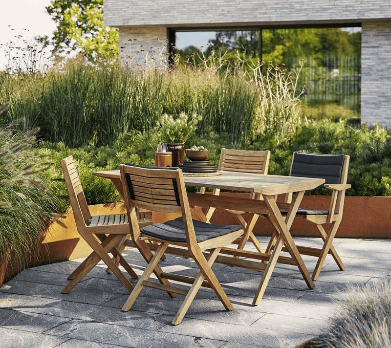 Flip Folding Chair - Cane Line - Outdoor Furniture - No Cushion - HORNE