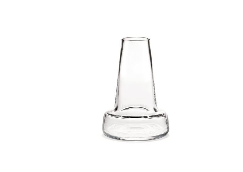Flora Vase - Clear - Holmegaard - Vases - Medium Neck - HORNE