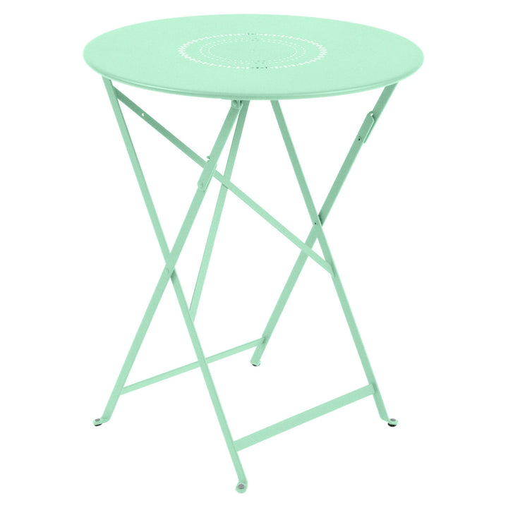 Floreal Perforated Table 24" - Fermob - Outdoor Furniture - Opaline Green - HORNE