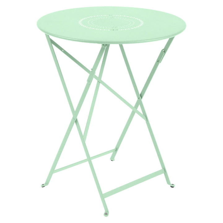 Floreal Perforated Table 24" - Fermob - Outdoor Furniture - Opaline Green - HORNE