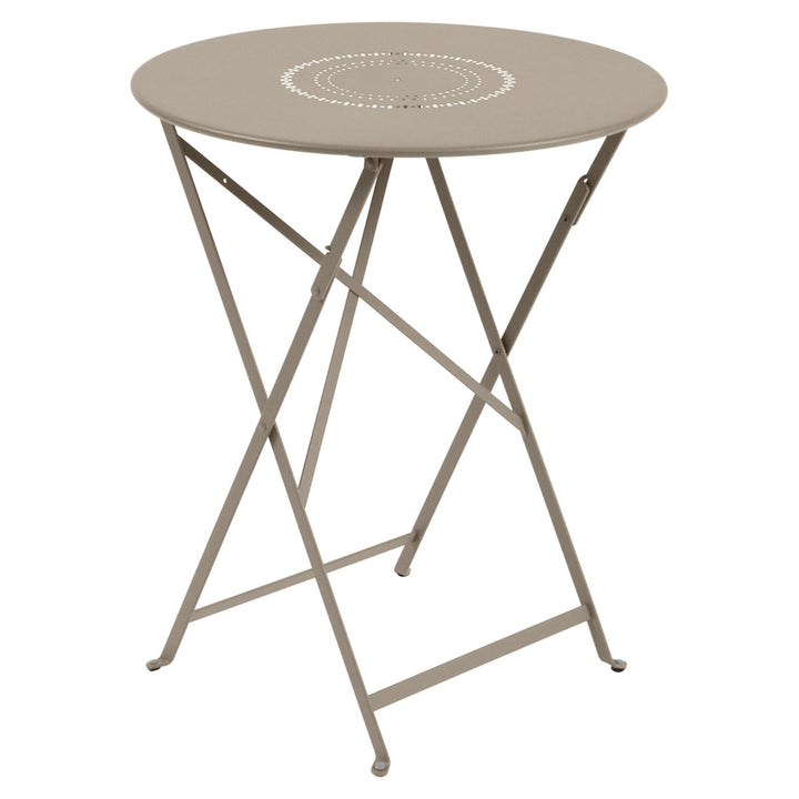 Floreal Perforated Table 24" - Fermob - Outdoor Furniture - Nutmeg - HORNE