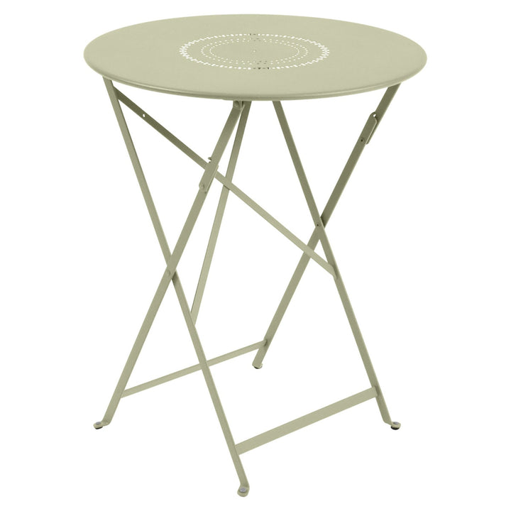 Floreal Perforated Table 24" - Fermob - Outdoor Furniture - Willow Green - HORNE