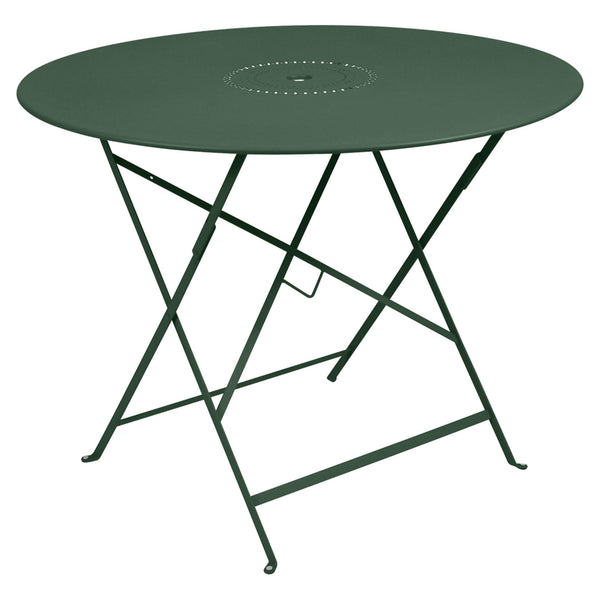 Floreal Perforated Table 38" - Fermob - Outdoor Furniture - Cedar Green - HORNE