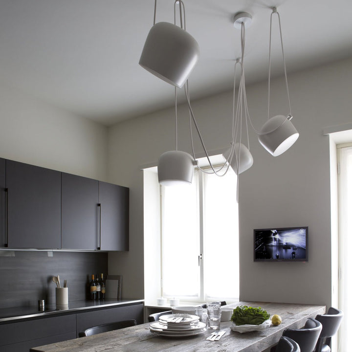 Flos AIM Multi - Pendant Canopy - Flos - Pendants - White - HORNE