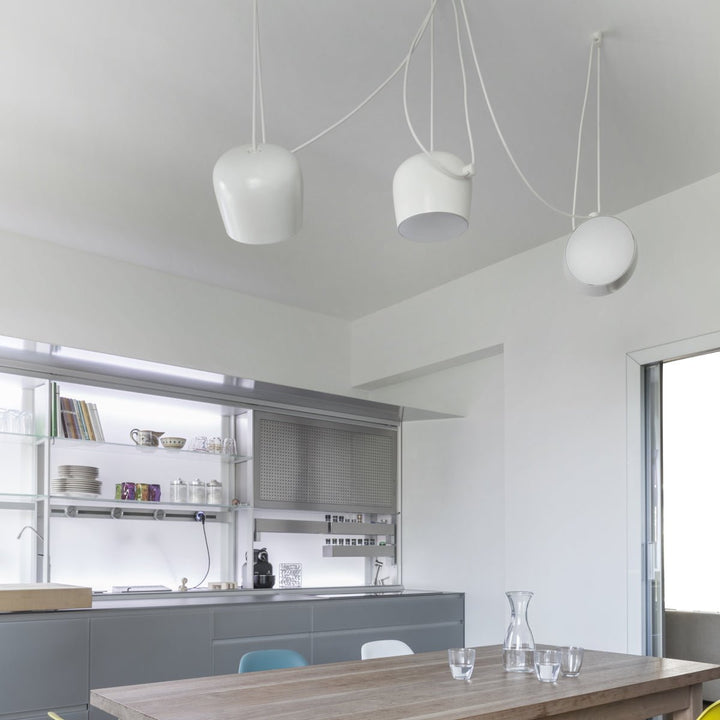 Flos AIM Multi - Pendant Canopy - Flos - Pendants - White - HORNE
