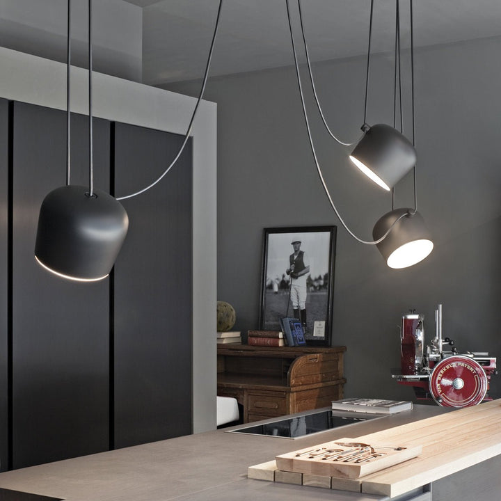 Flos AIM Pendant Light - Flos - Pendants - Small - White - Hardwired - HORNE