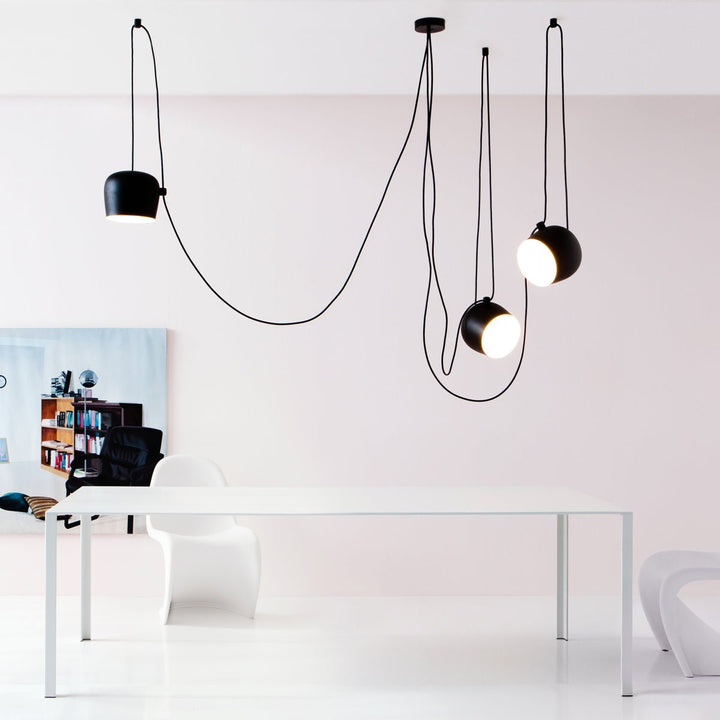 Flos AIM Pendant Light - Flos - Pendants - Small - White - Hardwired - HORNE