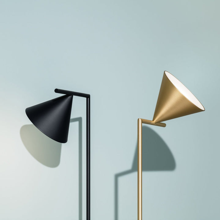 Flos Captain Flint Floor Lamp - Flos - Floor Lamp - Brass - HORNE