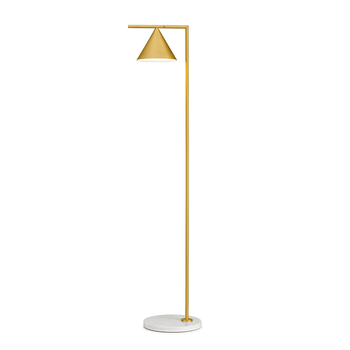 Flos Captain Flint Floor Lamp - Flos - Floor Lamp - Brass - HORNE