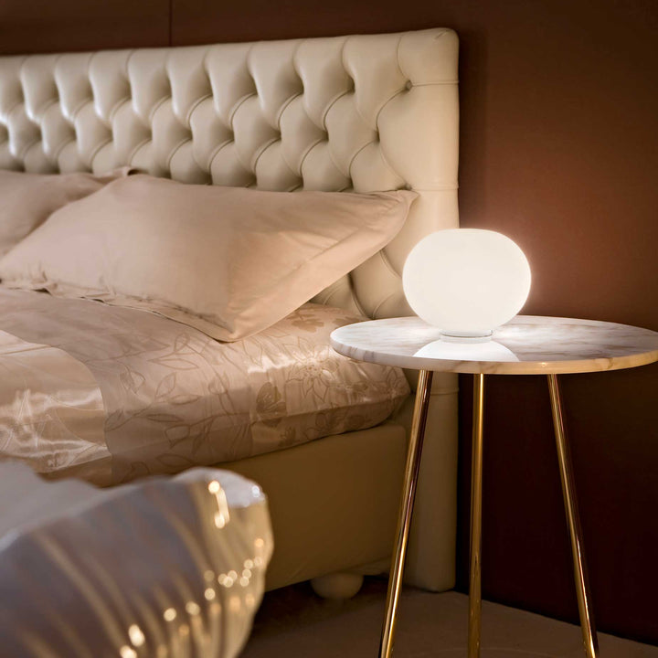 Flos Glo - Ball Basic Dimmable Table Lamp - Flos - Table + Task - 17.7" Diameter - HORNE