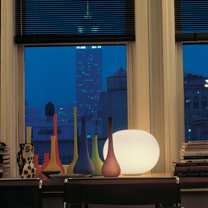 Flos Glo - Ball Basic Dimmable Table Lamp - Flos - Table + Task - 17.7" Diameter - HORNE