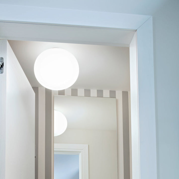 Flos Glo - Ball Ceiling Light Fixture - Flos - Ceiling Lights - 17.7" Diameter - HORNE