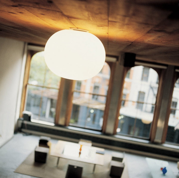 Flos Glo - Ball Ceiling Light Fixture - Flos - Ceiling Lights - 17.7" Diameter - HORNE
