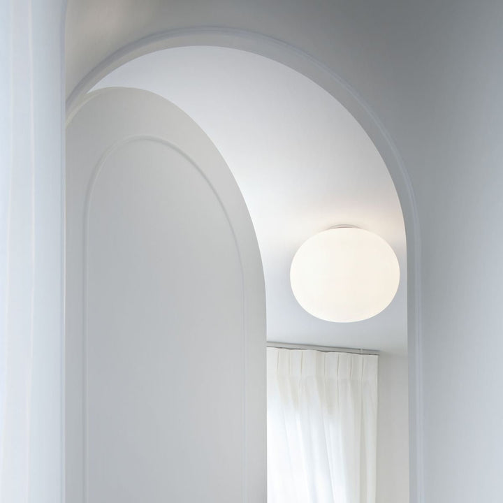 Flos Glo - Ball Ceiling Light Fixture - Flos - Ceiling Lights - 17.7" Diameter - HORNE
