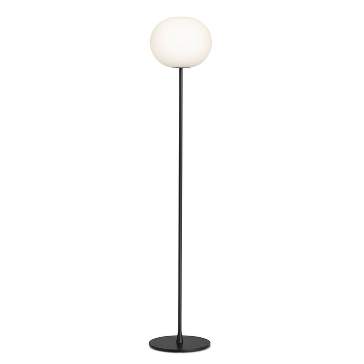 Flos Glo - Ball Dimmable Floor Lamp - Large/F3 - Flos - Floor Lamps - Silver - F3: 72.83" - HORNE