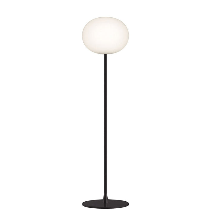 Flos Glo - Ball Dimmable Floor Lamp - Large/F3 - Flos - Floor Lamps - Silver - F3: 72.83" - HORNE