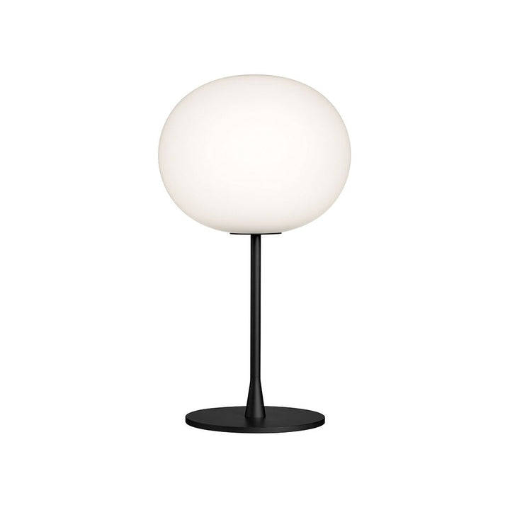 Flos Glo - Ball Modern Dimmable Table Lamp - Flos - Table + Task - Matte Black - T1 - 13" D - HORNE