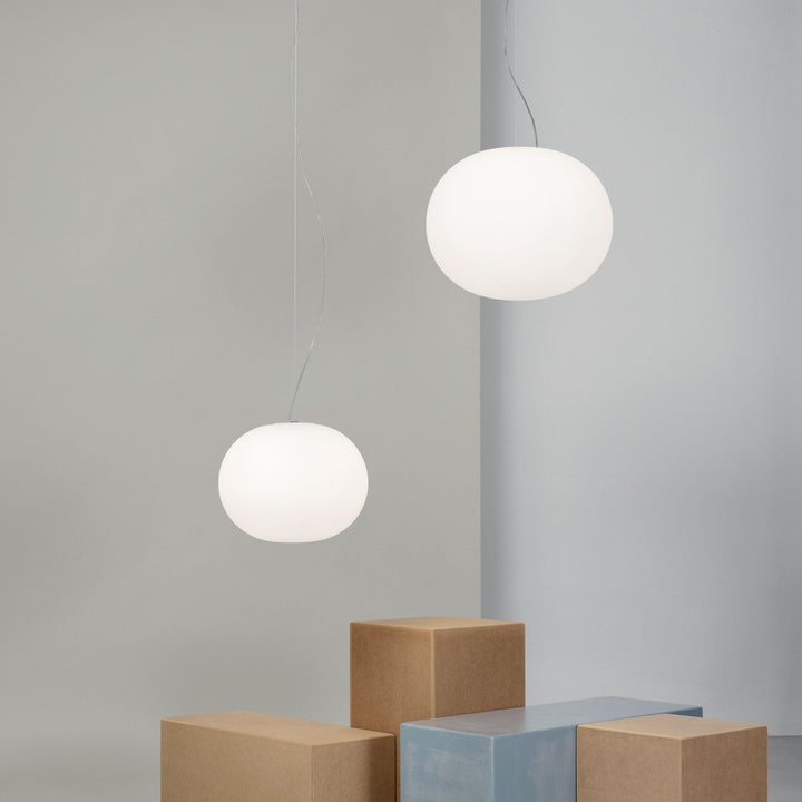 Flos Glo - Ball S Pendant Ceiling Light - Flos - Pendants - S2 - 17.7" D - Halogen - HORNE
