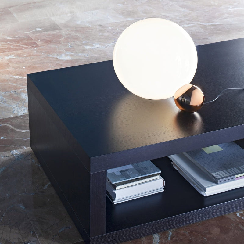 Flos Sphere Copycat Table Lamp - Flos - Table + Task - 24K Gold - HORNE