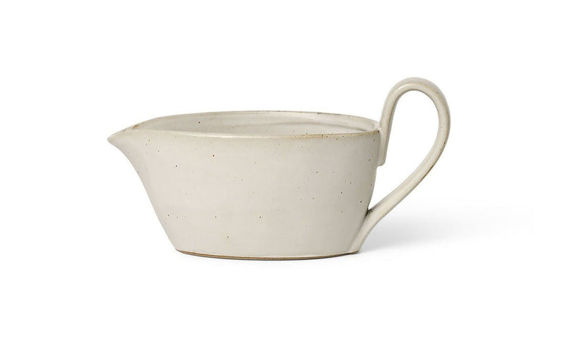 Flow Sauce Boat - Ferm Living - Dinnerware - Black - HORNE