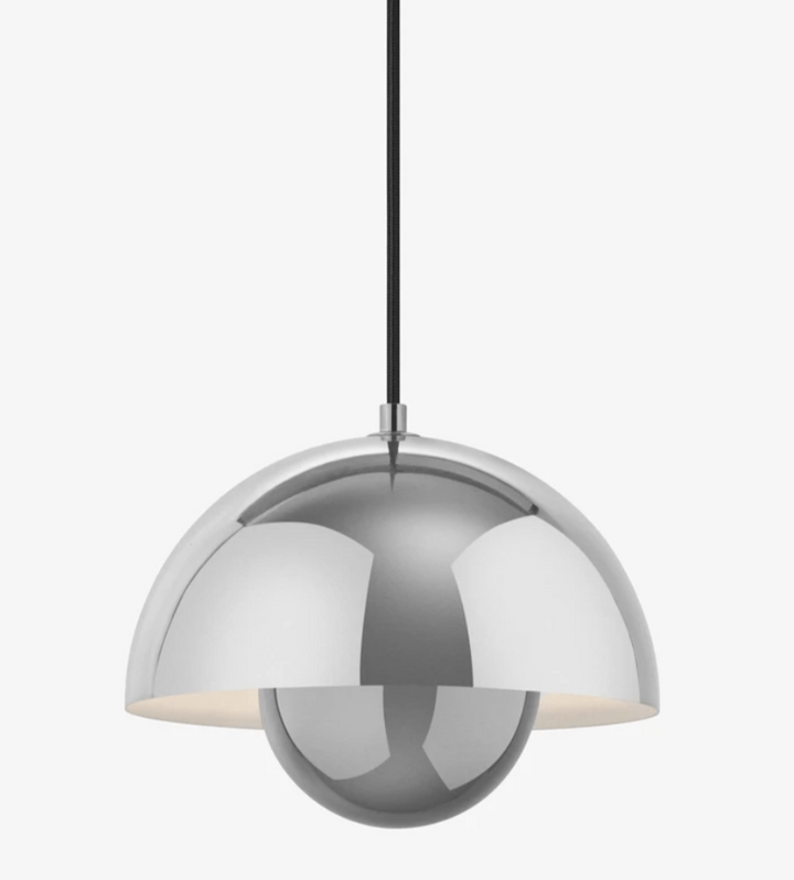 Flowerpot VP1 Pendant - &Tradition - Pendants - Chrome - HORNE