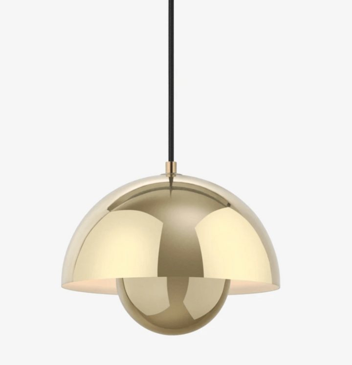 Flowerpot VP1 Pendant - &Tradition - Pendants - Polished Brass - HORNE