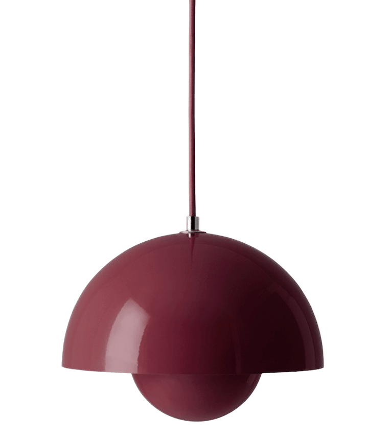 Flowerpot VP1 Pendant - &Tradition - Pendants - Dark Plum - HORNE