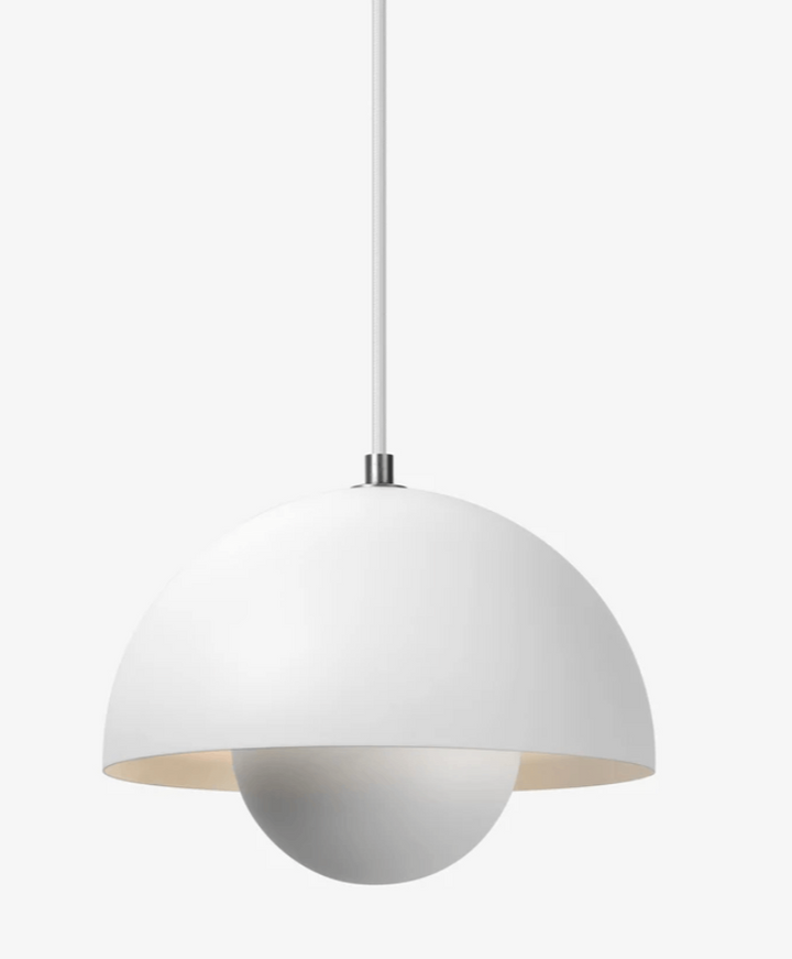 Flowerpot VP1 Pendant - &Tradition - Pendants - Matte White - HORNE