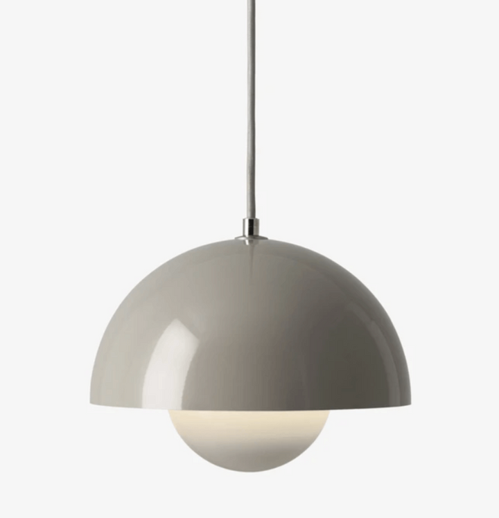 Flowerpot VP1 Pendant - &Tradition - Pendants - Grey Beige - HORNE