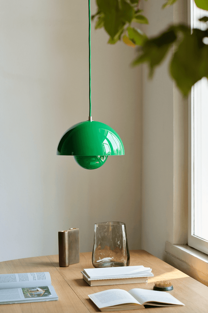 Flowerpot VP1 Pendant - &Tradition - Pendants - Pattern Black/White - HORNE