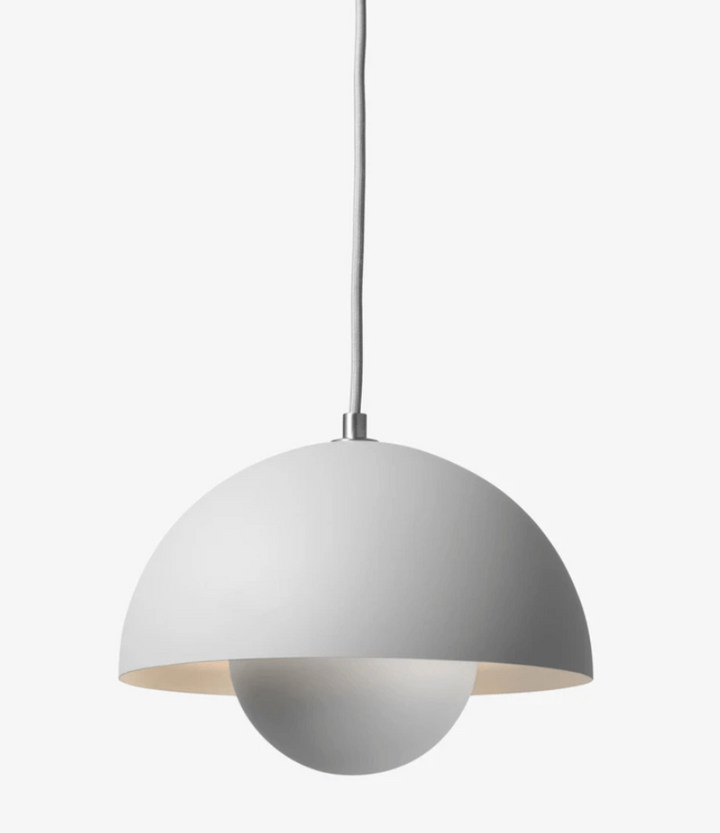 Flowerpot VP1 Pendant - &Tradition - Pendants - Light Matte Grey - HORNE