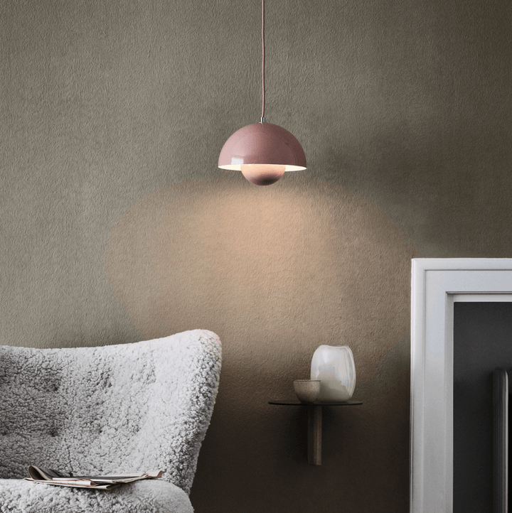 Flowerpot VP1 Pendant - &Tradition - Pendants - Pattern Black/White - HORNE