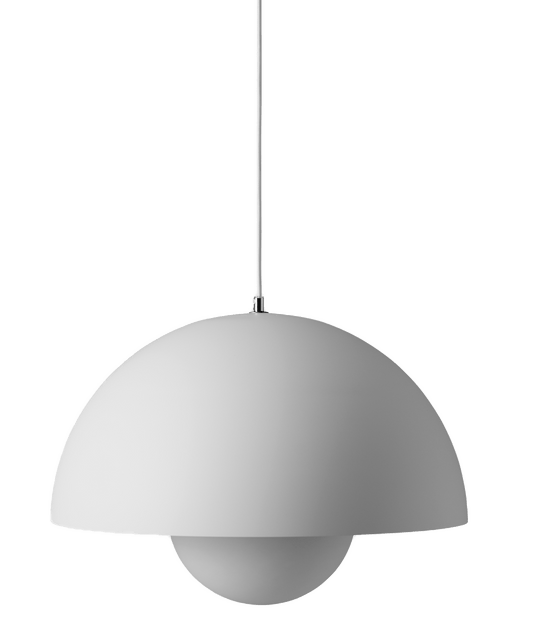 Flowerpot VP2 Pendant - &Tradition - Pendants - Grey Beige - Not UL Listed - HORNE