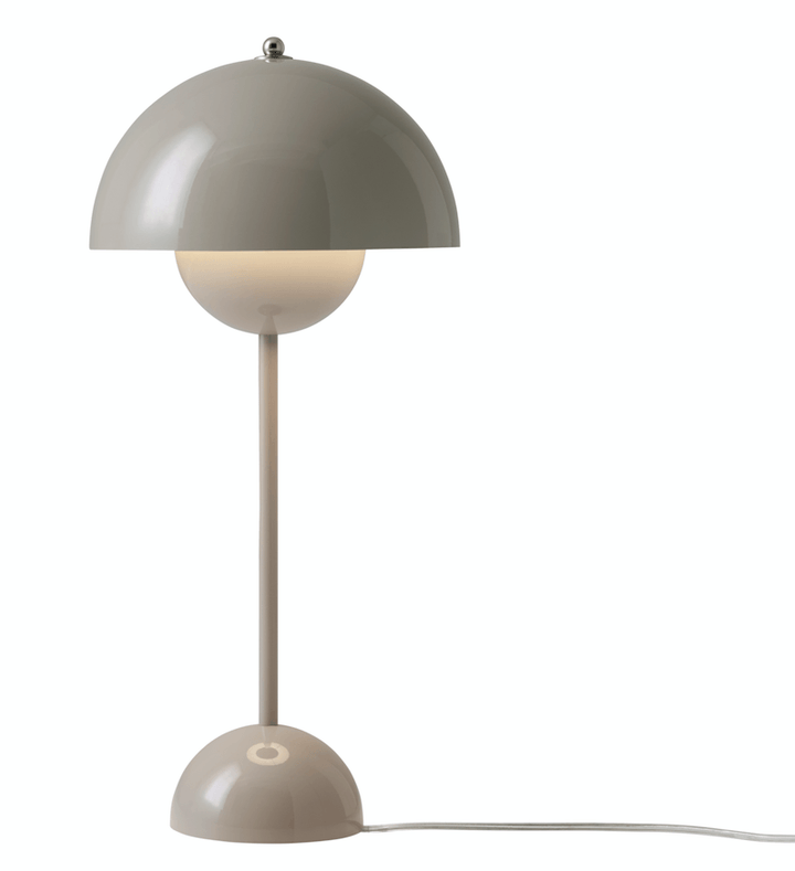 Flowerpot VP3 Table Lamp - &Tradition - Table + Task - Grey Beige - HORNE
