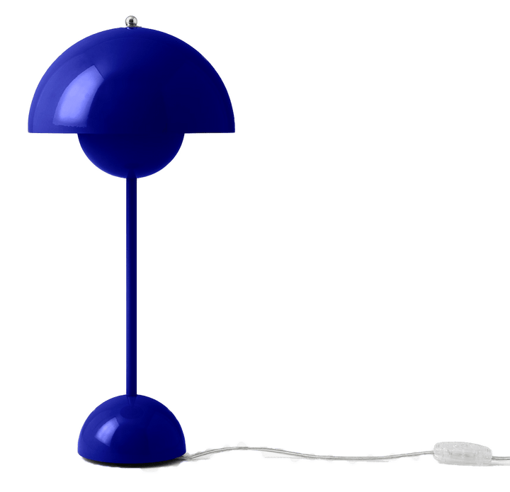 Flowerpot VP3 Table Lamp - &Tradition - Table + Task - Cobalt Blue - HORNE