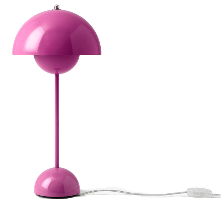 Flowerpot VP3 Table Lamp - &Tradition - Table + Task - Tangy Pink - HORNE
