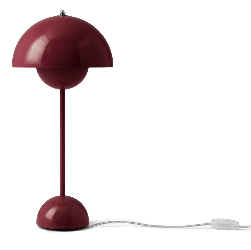 Flowerpot VP3 Table Lamp - &Tradition - Table + Task - Matte White - HORNE