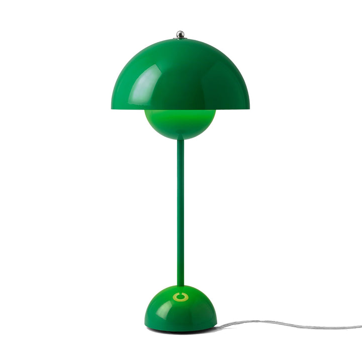 Flowerpot VP3 Table Lamp - &Tradition - Table + Task - Signal Green - HORNE