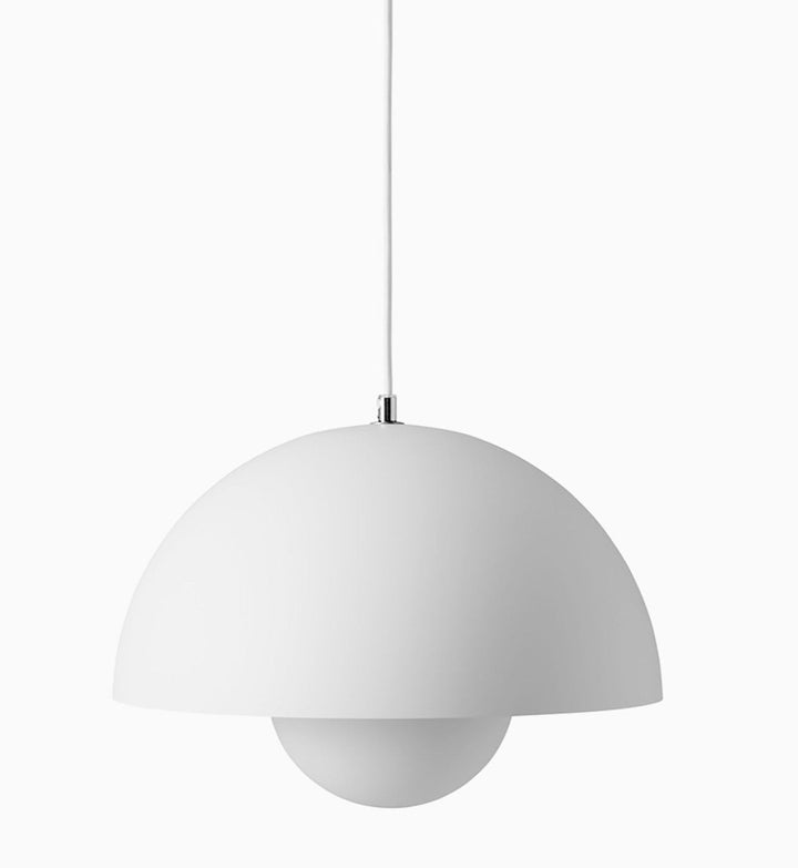 Flowerpot VP7 Pendant - &Tradition - Pendants - Matte Light Grey - HORNE